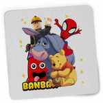 PC, gaming si accesorii - Periferice PC - Mousepad - Mousepad Banban Paienjenel Winnie Roblox CoolTrend, 21x19cm - Infinity.ro