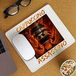 PC, gaming si accesorii - Periferice PC - Mousepad - Mousepad Italia Cappuccino Assassino Brainrot CoolTrend, 21x19cm - Infinity.ro