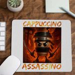 PC, gaming si accesorii - Periferice PC - Mousepad - Mousepad Italia Cappuccino Assassino Brainrot CoolTrend, 21x19cm - Infinity.ro