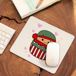 PC, gaming si accesorii - Periferice PC - Mousepad - Mousepad Squishmallows Spiridus Mos Craciun CoolTrend, 21x19cm - Infinity.ro