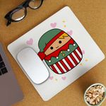 PC, gaming si accesorii - Periferice PC - Mousepad - Mousepad Squishmallows Spiridus Mos Craciun CoolTrend, 21x19cm - Infinity.ro