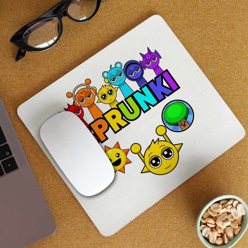 PC, gaming si accesorii - Periferice PC - Mousepad - Mousepad Sprunki Music Beats Game CoolTrend, 21x19cm - Infinity.ro