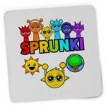 PC, gaming si accesorii - Periferice PC - Mousepad - Mousepad Sprunki Music Beats Game CoolTrend, 21x19cm - Infinity.ro