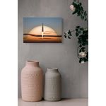 Casa si Gradina - Decoratiuni - Tablouri - Tablou Canvas, "Racheta spre orizonturi stelare noi", 39 x 26 cm - Infinity.ro