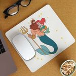 PC, gaming si accesorii - Periferice PC - Mousepad - Mousepad Triton Mica Sirena Ariel CoolTrend, 21x19cm - Infinity.ro