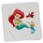 PC, gaming si accesorii - Periferice PC - Mousepad - Mousepad Mica Sirena Baby Flounder Ariel Little Mermaid CoolTrend, 21x19cm - Infinity.ro