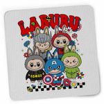 PC, gaming si accesorii - Periferice PC - Mousepad - Mousepad Labubu Supereroi Marvel CoolTrend, 21x19cm - Infinity.ro