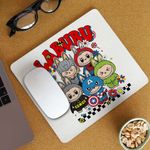 PC, gaming si accesorii - Periferice PC - Mousepad - Mousepad Labubu Supereroi Marvel CoolTrend, 21x19cm - Infinity.ro