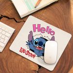 PC, gaming si accesorii - Periferice PC - Mousepad - Mousepad Stitch Hello CoolTrend, 21x19cm - Infinity.ro