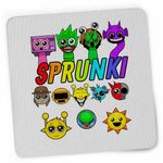 PC, gaming si accesorii - Periferice PC - Mousepad - Mousepad Sprunki Horror Music Game CoolTrend, 21x19cm - Infinity.ro