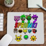 PC, gaming si accesorii - Periferice PC - Mousepad - Mousepad Sprunki Horror Music Game CoolTrend, 21x19cm - Infinity.ro
