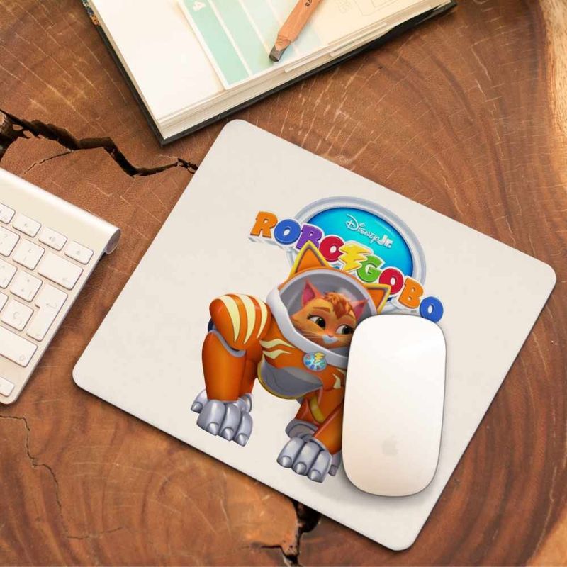 PC, gaming si accesorii - Periferice PC - Mousepad - Mousepad Robogobo Allie Robosuit CoolTrend, 21x19cm - Infinity.ro