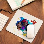 PC, gaming si accesorii - Periferice PC - Mousepad - Mousepad Ariel Lucia Fernie Mica Sirena Disney CoolTrend, 21x19cm - Infinity.ro