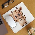 PC, gaming si accesorii - Periferice PC - Mousepad - Mousepad Labubu Milka Cow CoolTrend, 21x19cm - Infinity.ro