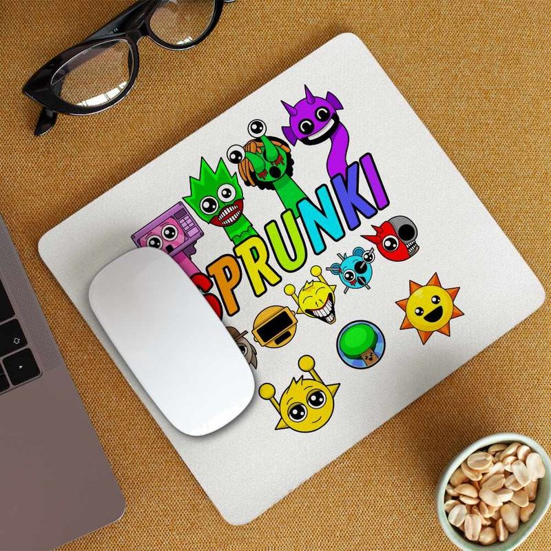 PC, gaming si accesorii - Periferice PC - Mousepad - Mousepad Sprunki Horror Music Game CoolTrend, 21x19cm - Infinity.ro