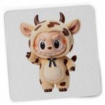 PC, gaming si accesorii - Periferice PC - Mousepad - Mousepad Labubu Milka Cow CoolTrend, 21x19cm - Infinity.ro