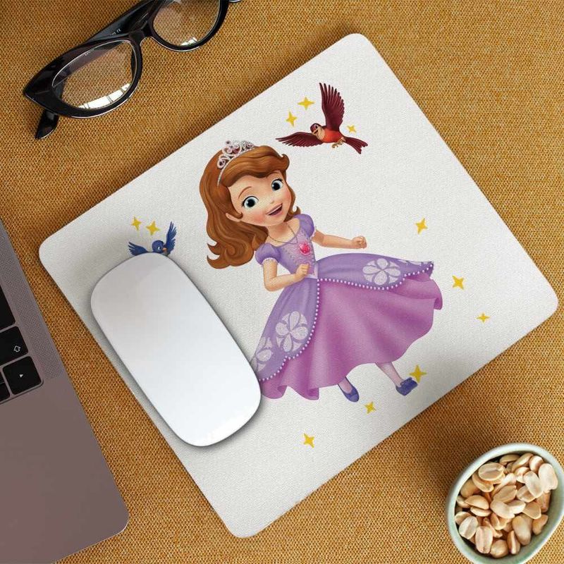 PC, gaming si accesorii - Periferice PC - Mousepad - Mousepad Sofia Intai Alearga Vesela CoolTrend, 21x19cm - Infinity.ro