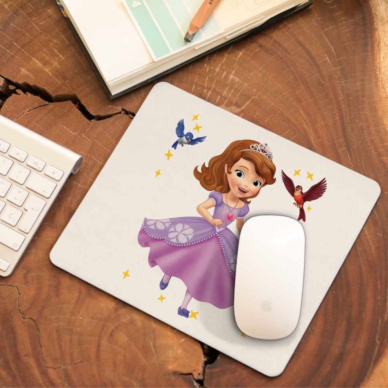 PC, gaming si accesorii - Periferice PC - Mousepad - Mousepad Sofia Intai Alearga Vesela CoolTrend, 21x19cm - Infinity.ro