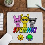 PC, gaming si accesorii - Periferice PC - Mousepad - Mousepad Sprunki Music Game CoolTrend, 21x19cm - Infinity.ro