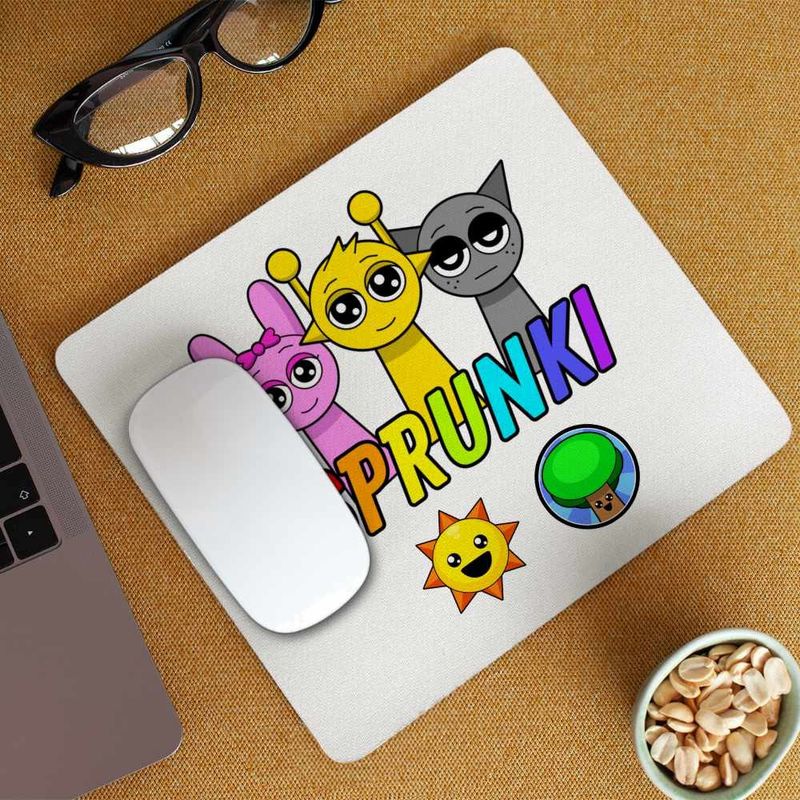 PC, gaming si accesorii - Periferice PC - Mousepad - Mousepad Sprunki Music Game CoolTrend, 21x19cm - Infinity.ro