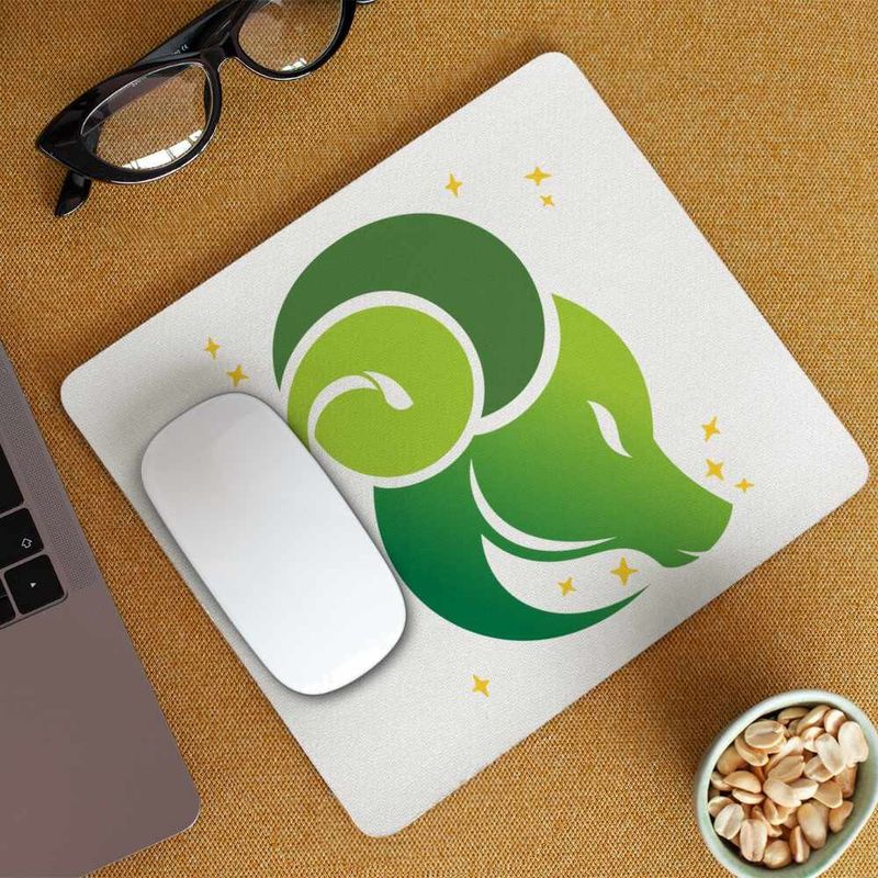 PC, gaming si accesorii - Periferice PC - Mousepad - Mousepad Capricorn Horoscop Zodie Astrologie CoolTrend, 21x19cm - Infinity.ro