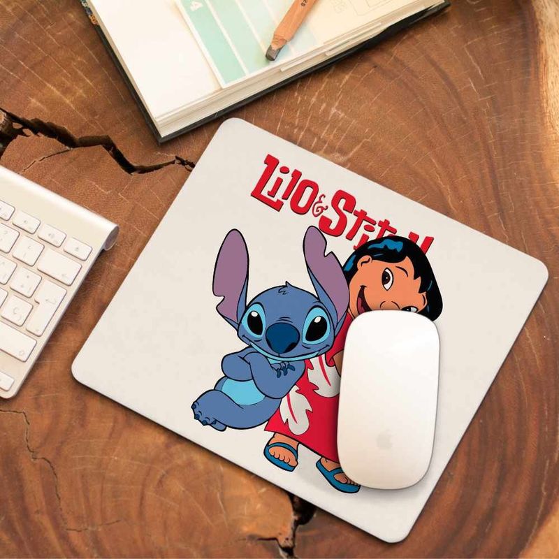 PC, gaming si accesorii - Periferice PC - Mousepad - Mousepad Lilo and Stich Friends CoolTrend, 21x19cm - Infinity.ro