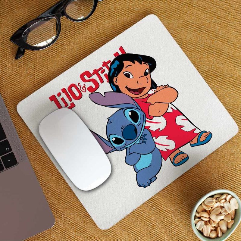 PC, gaming si accesorii - Periferice PC - Mousepad - Mousepad Lilo and Stich Friends CoolTrend, 21x19cm - Infinity.ro