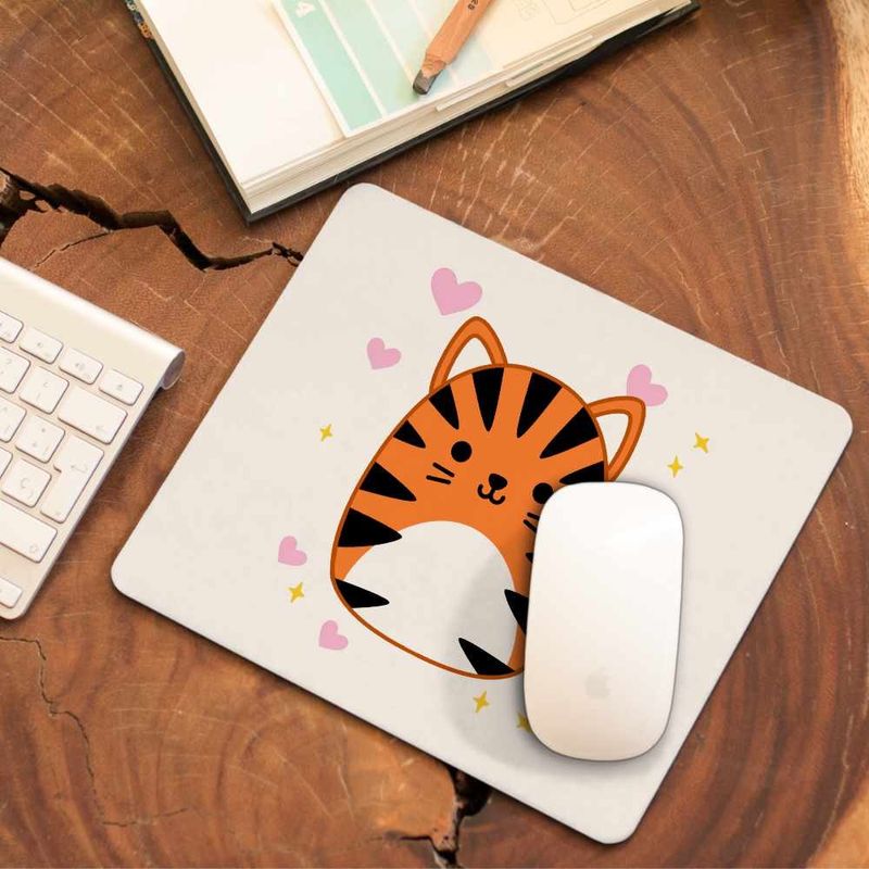PC, gaming si accesorii - Periferice PC - Mousepad - Mousepad Squishmallows Tigru Jungla Tigroaica CoolTrend, 21x19cm - Infinity.ro