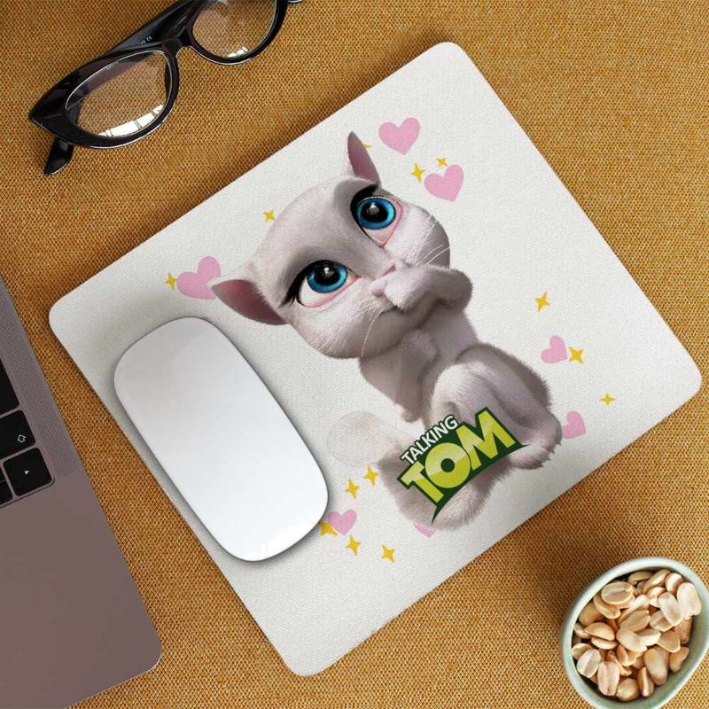PC, gaming si accesorii - Periferice PC - Mousepad - Mousepad Angela Talking Tom CoolTrend, 21x19cm - Infinity.ro