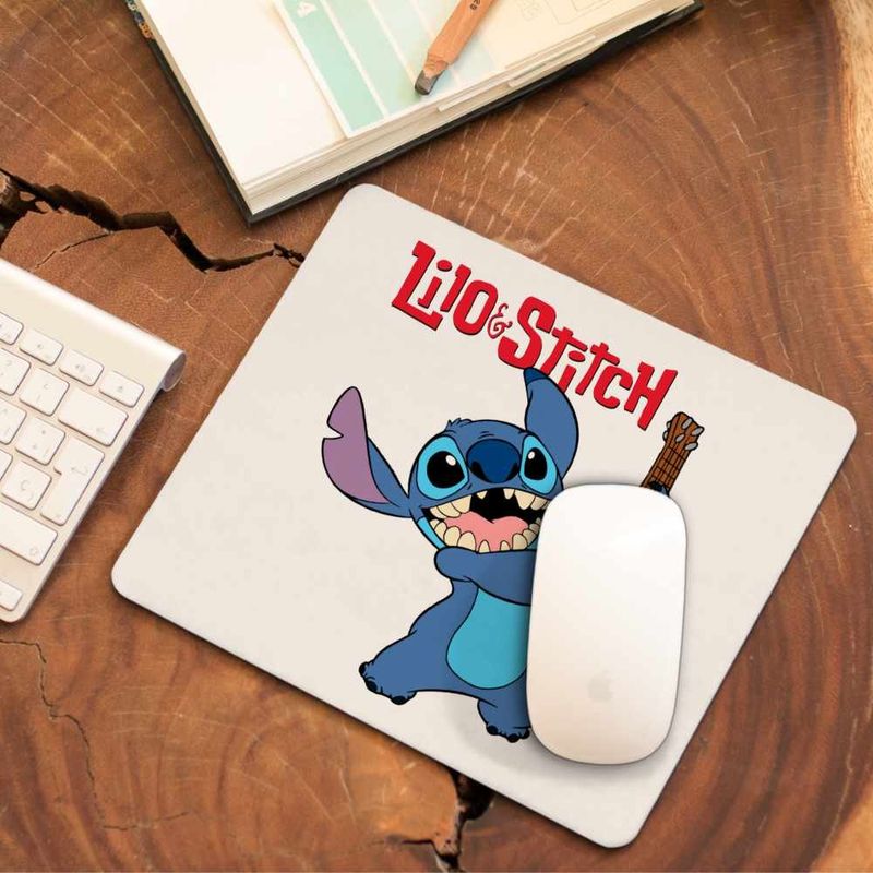 PC, gaming si accesorii - Periferice PC - Mousepad - Mousepad Stitch Chitara CoolTrend, 21x19cm - Infinity.ro