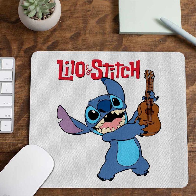 PC, gaming si accesorii - Periferice PC - Mousepad - Mousepad Stitch Chitara CoolTrend, 21x19cm - Infinity.ro