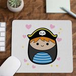 PC, gaming si accesorii - Periferice PC - Mousepad - Mousepad Squishmallows Pirat Marinar CoolTrend, 21x19cm - Infinity.ro