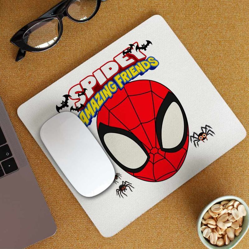 PC, gaming si accesorii - Periferice PC - Mousepad - Mousepad Paienjenel Spidey and his amazing friends CoolTrend, 21x19cm - Infinity.ro