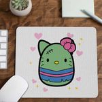 PC, gaming si accesorii - Periferice PC - Mousepad - Mousepad Squishmallows Pisica Zombie Horror CoolTrend, 21x19cm - Infinity.ro