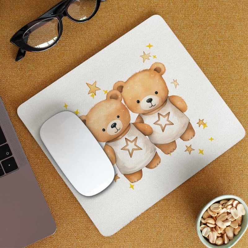 PC, gaming si accesorii - Periferice PC - Mousepad - Mousepad Gemeni Baby Zodiac Horoscop Gemini Astrologie CoolTrend, 21x19cm - Infinity.ro