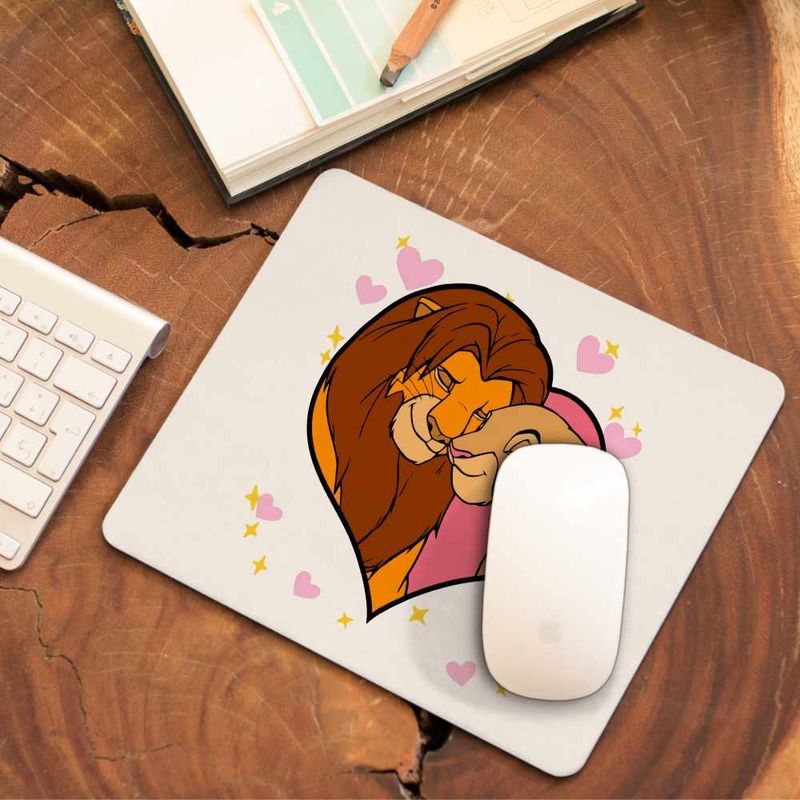 PC, gaming si accesorii - Periferice PC - Mousepad - Mousepad Regele Leu Love CoolTrend, 21x19cm - Infinity.ro