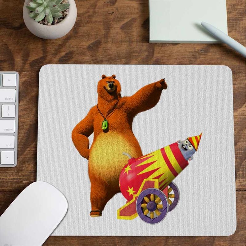 PC, gaming si accesorii - Periferice PC - Mousepad - Mousepad Grizzy and the lemmings CoolTrend, 21x19cm - Infinity.ro