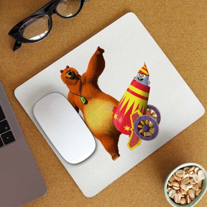 PC, gaming si accesorii - Periferice PC - Mousepad - Mousepad Grizzy and the lemmings CoolTrend, 21x19cm - Infinity.ro