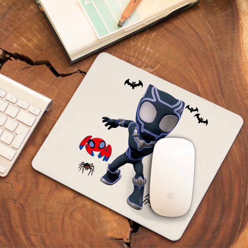 PC, gaming si accesorii - Periferice PC - Mousepad - Mousepad Pantera Neagra Spidey CoolTrend, 21x19cm - Infinity.ro