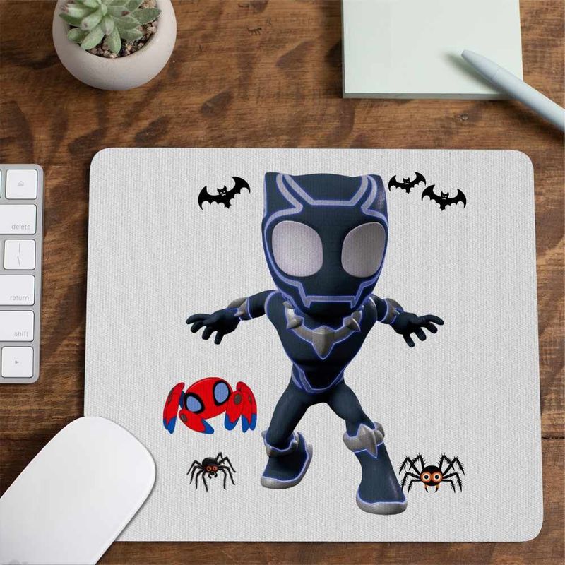 PC, gaming si accesorii - Periferice PC - Mousepad - Mousepad Pantera Neagra Spidey CoolTrend, 21x19cm - Infinity.ro