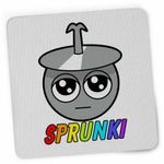 PC, gaming si accesorii - Periferice PC - Mousepad - Mousepad Sprunki Head Beats Music Gamer CoolTrend, 21x19cm - Infinity.ro