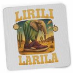 PC, gaming si accesorii - Periferice PC - Mousepad - Mousepad Lirili Larila Brainrot CoolTrend, 21x19cm - Infinity.ro