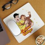 PC, gaming si accesorii - Periferice PC - Mousepad - Mousepad Curiosul George Teodor Zoo CoolTrend, 21x19cm - Infinity.ro