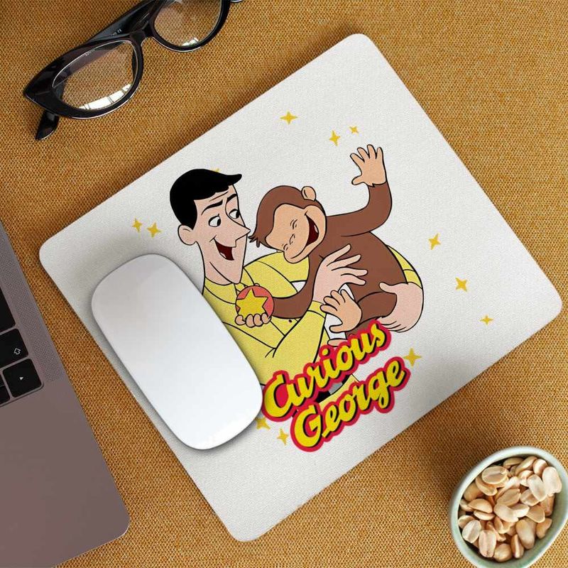 PC, gaming si accesorii - Periferice PC - Mousepad - Mousepad Curiosul George Teodor Zoo CoolTrend, 21x19cm - Infinity.ro