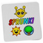 PC, gaming si accesorii - Periferice PC - Mousepad - Mousepad Sprunki Logo Music Gamer CoolTrend, 21x19cm - Infinity.ro