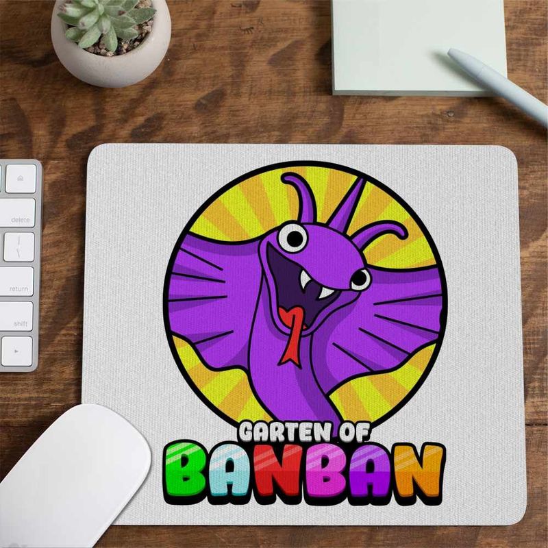 PC, gaming si accesorii - Periferice PC - Mousepad - Mousepad Banban Silent Steve Cobra Gradina CoolTrend, 21x19cm - Infinity.ro