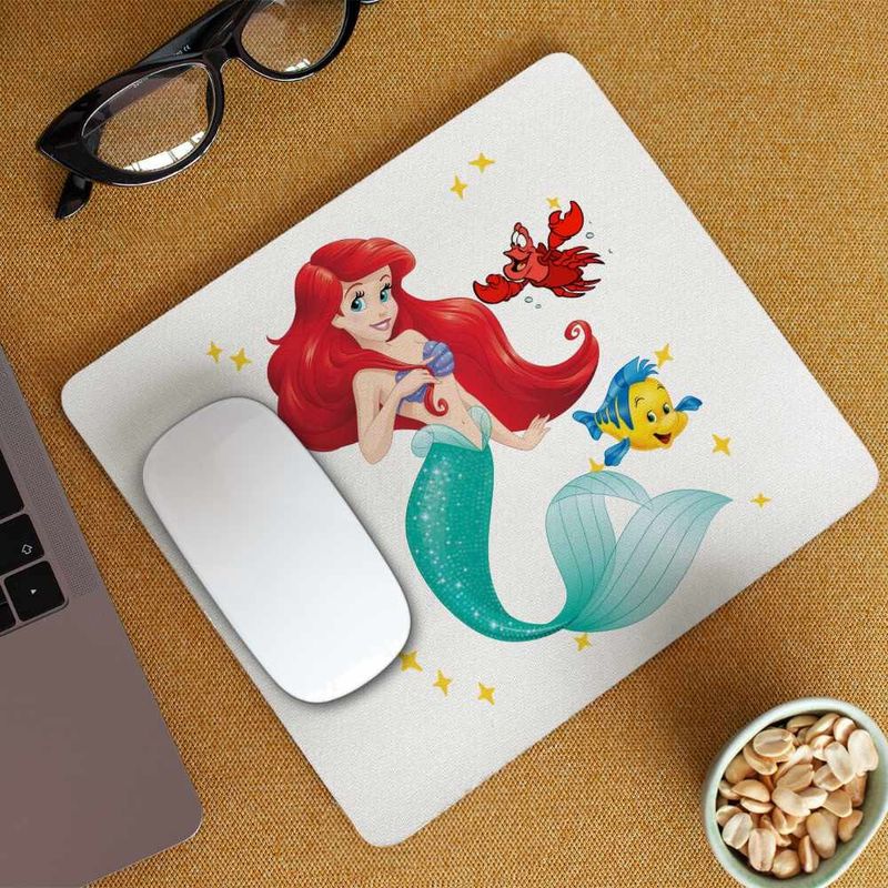PC, gaming si accesorii - Periferice PC - Mousepad - Mousepad Little Mermaid Ariel Printesa CoolTrend, 21x19cm - Infinity.ro