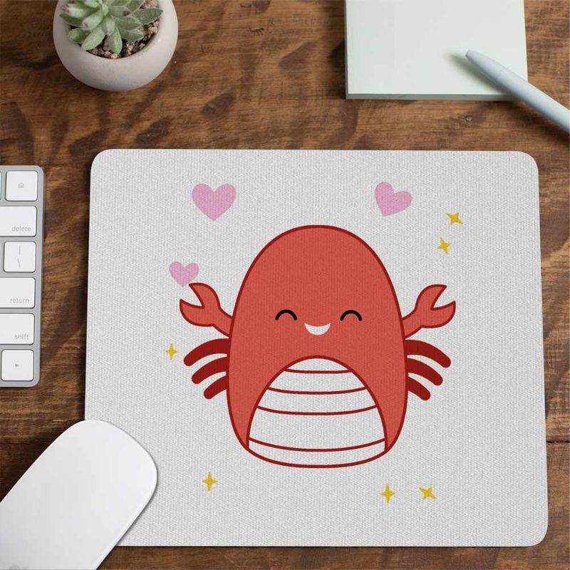PC, gaming si accesorii - Periferice PC - Mousepad - Mousepad Squishmallows Homar Ocean CoolTrend, 21x19cm - Infinity.ro