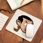 PC, gaming si accesorii - Periferice PC - Mousepad - Mousepad Mr Bean Comic Cartoon CoolTrend, 21x19cm - Infinity.ro