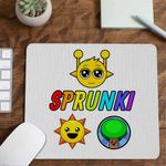 PC, gaming si accesorii - Periferice PC - Mousepad - Mousepad Sprunki Logo Music Gamer CoolTrend, 21x19cm - Infinity.ro